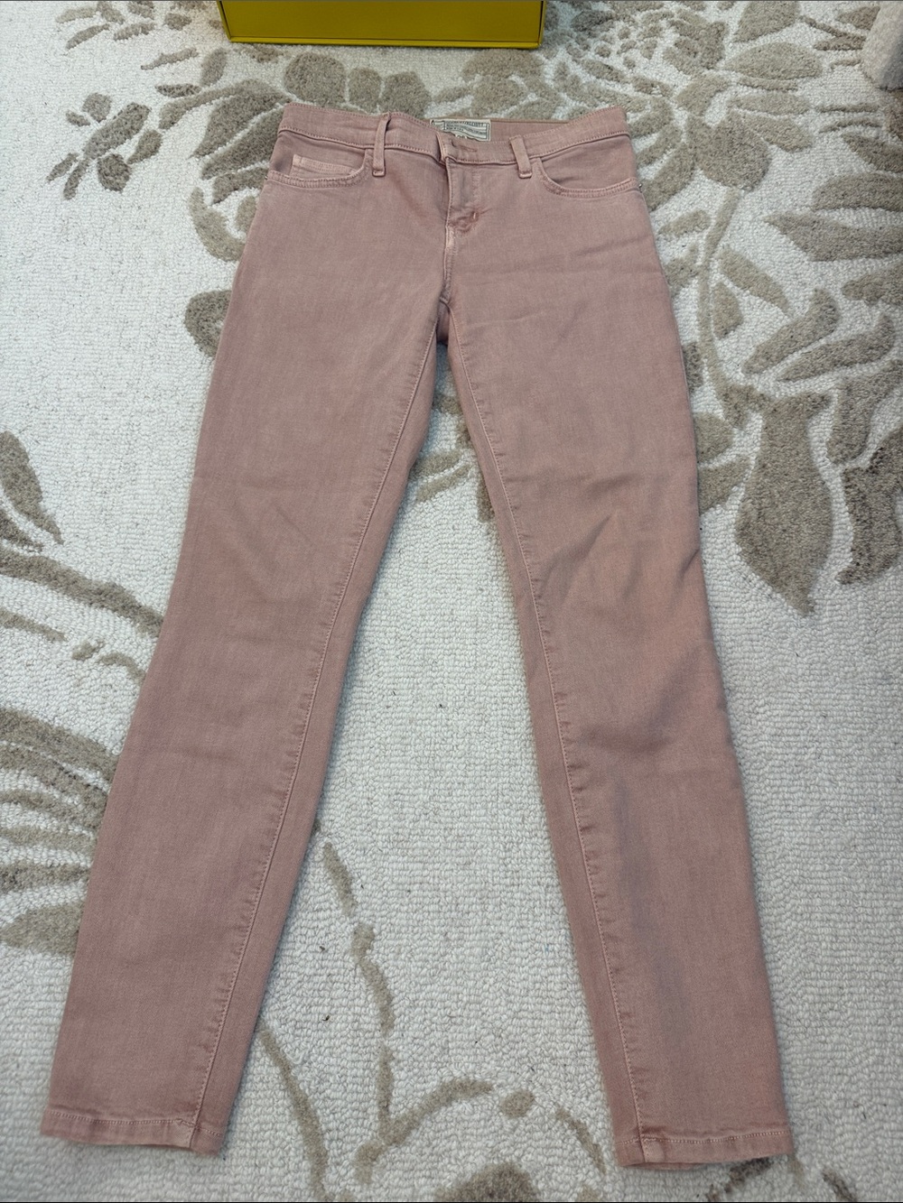 Current Elliot s. 26 Mauve Pink Skinny Jeans